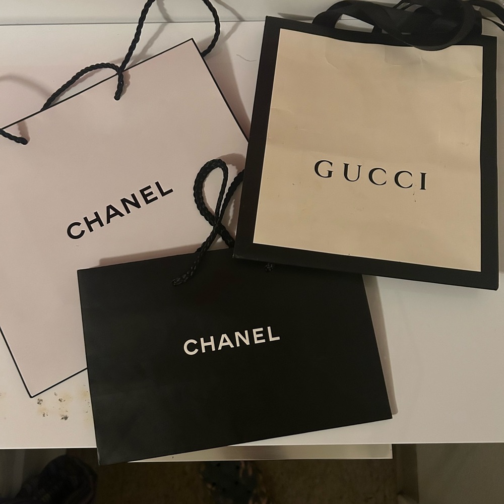 Designer shopping bags